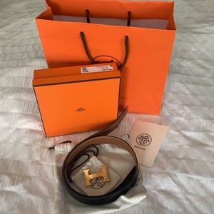 Authentic Hermès Women’s Belt & Buckle